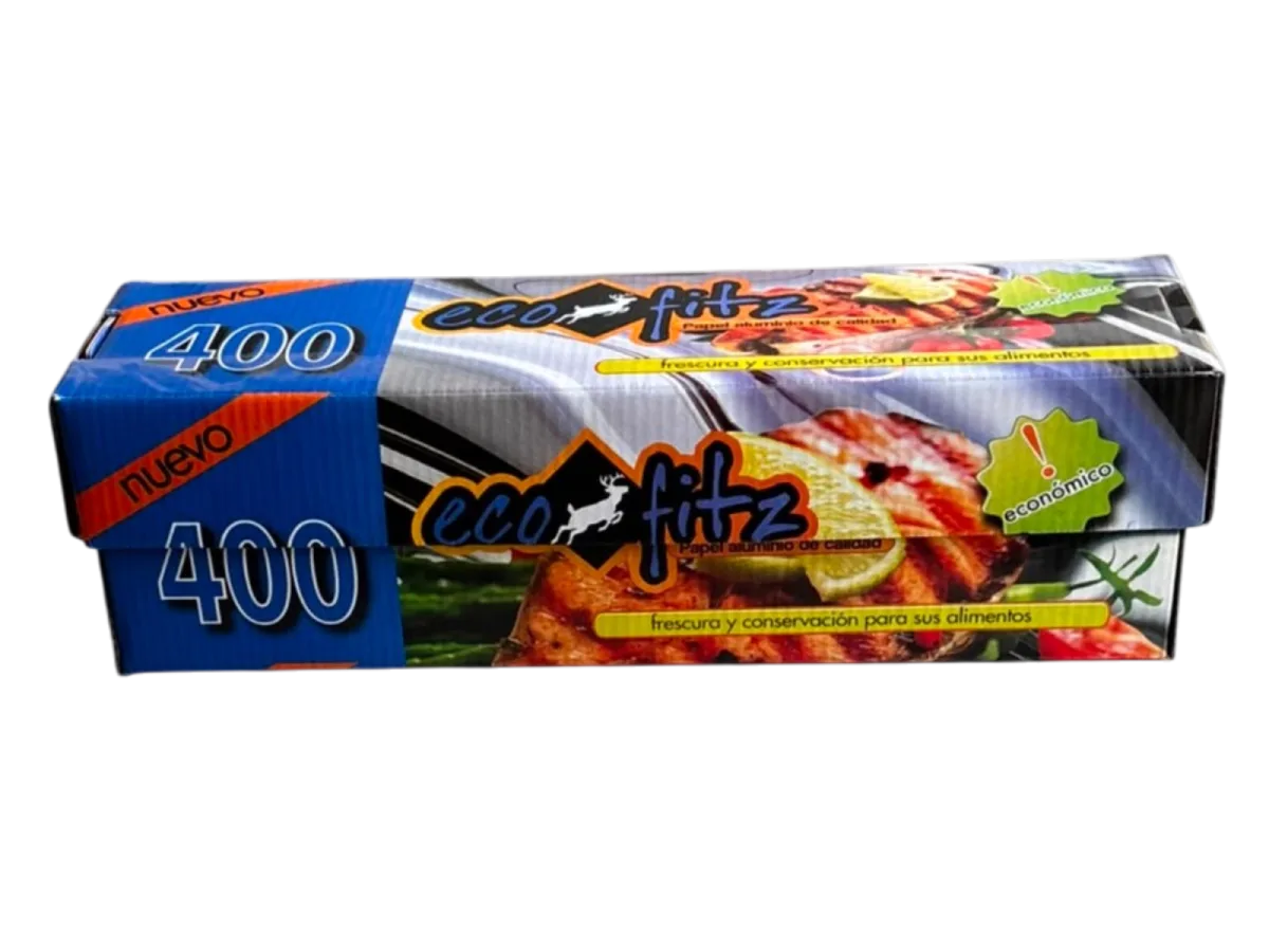 PAPEL ALUMINIO ECOFITZ 400